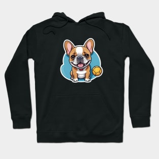 French Bulldogs Love Pickleball! Hoodie